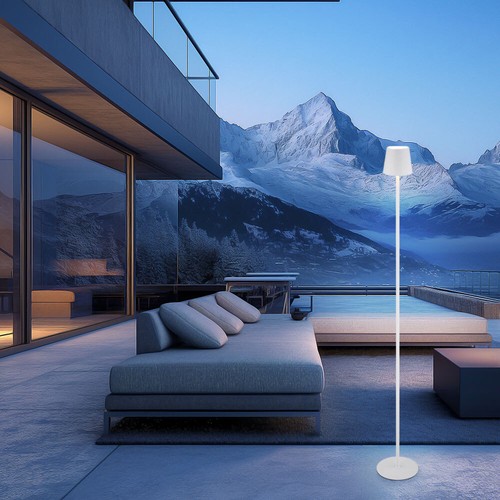 Lampadaire accumulateur - lampadaire,