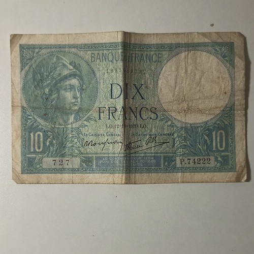 Banque france billet - de,