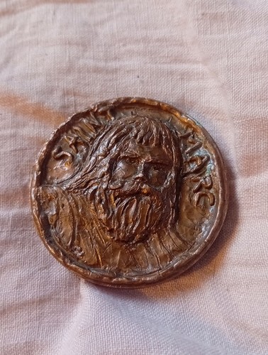 Medaille artistique relief - medaille, en