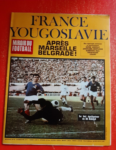 1968 miroir football 106 - 1968, du