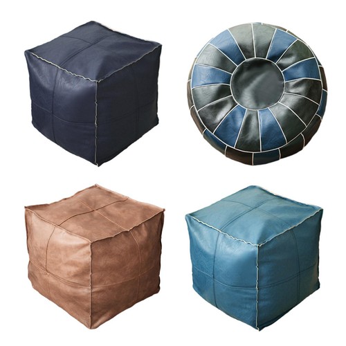 Housse pouf marocain en - de,