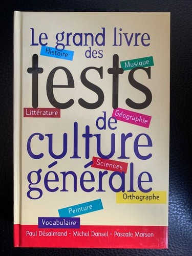 Grand livre des tests - tests, de
