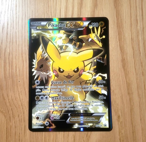 Carte pokémon pikachu - pokémon, ex