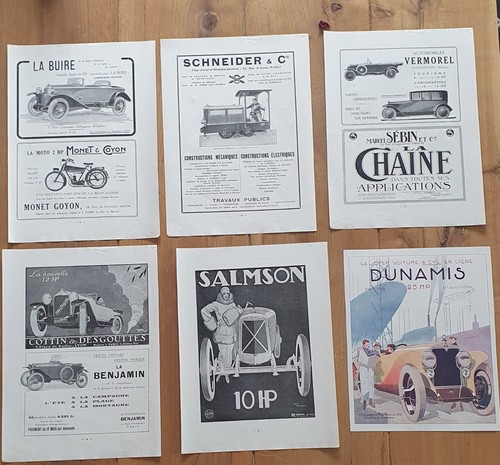 Lot anciennes publicités - lot,