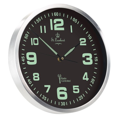 Horloge murale radio pilotée - murale, radio-pilotée