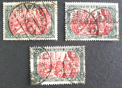 Timbres allemagne 1905 11 - d'allemagne, :