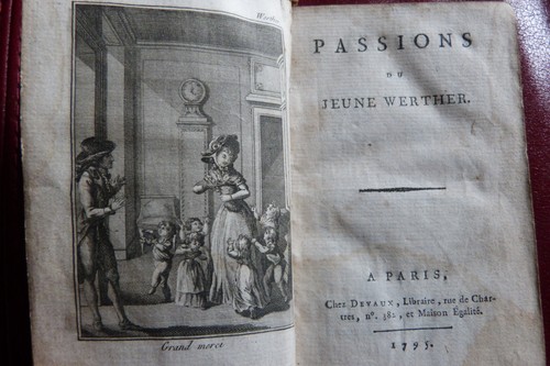 Passions jeune werther - passions,