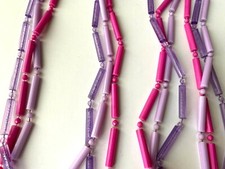 COLLIER VINTAGE ROSE VIOLET