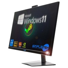 AIO ALL IN ONE 27" I7 10E WIN11 16GB 480GB PC Ordinateur Fixe Poste PC