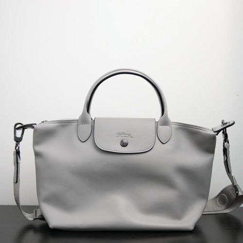 Longchamp new gray - gray, calfskin