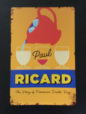 plaque décorative ricard en