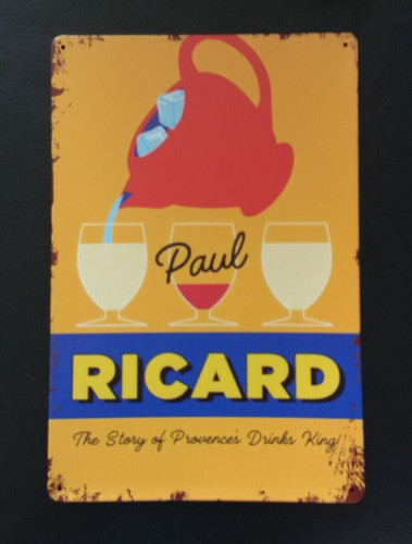 Plaque décorative ricard - ricard, en