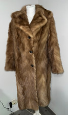 Manteau véritable fourrure années 1960, Fourrure du Nord Luxe Paris