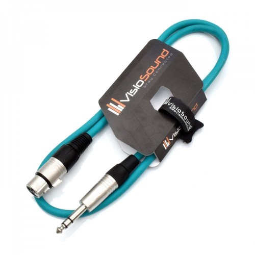 Câble xlr femelle jack trs - à,