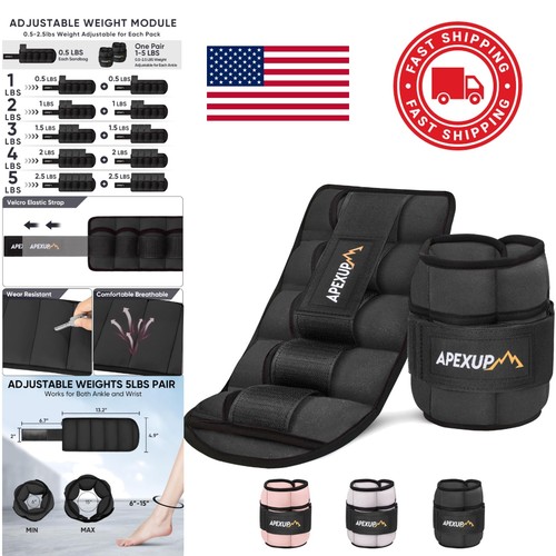 Adjustable ankle weight set - ankle,