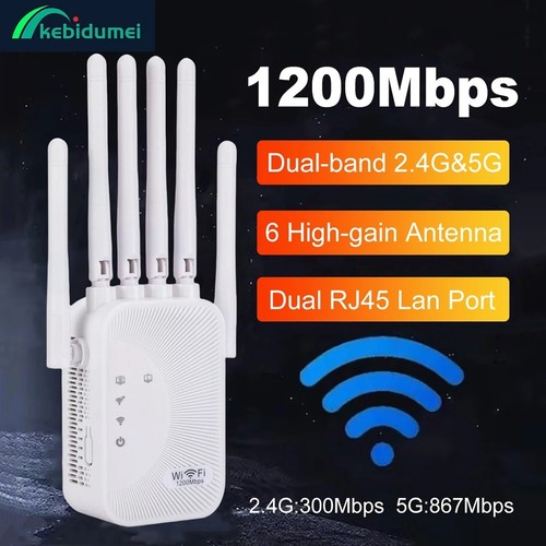 Répéteur ac1200 double - répéteur, wi-fi