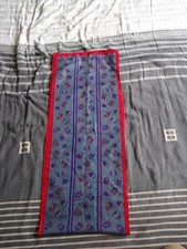 foulard en soie imprimé - taille 30*150 - parfait état