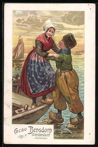 Carte postale amsterdam - carte,