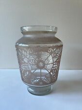 Grand vase art déco verre