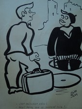 Dessin De Presse Ancien  Edith