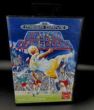 SEGA Mega Drive – European Club Soccer – Complet – Très bon état Jeu de football