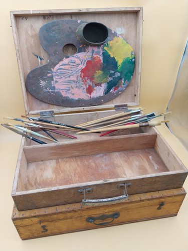 Malettes peintre en bois - 2,