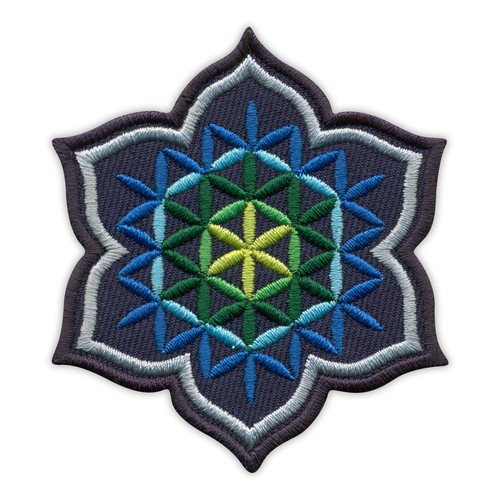 Patch brodé flower life - flower,