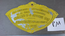 P11 Ancienne plaque CONCOURS
