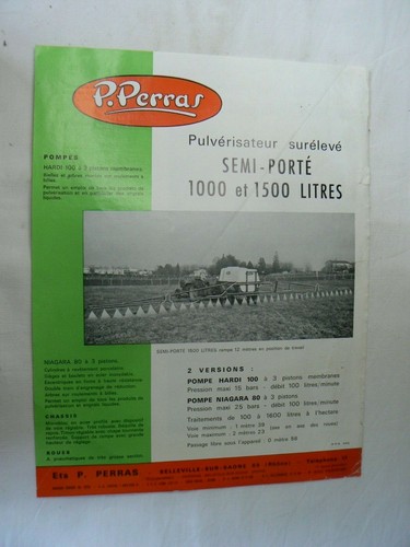 Prospectus catalogue agricole - prospectus,