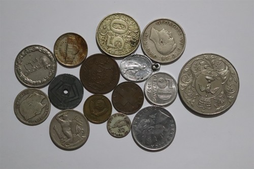 World old coins - world,