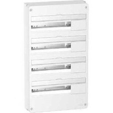 Coffret électrique 72 Modules - 4 Rangées de 18 modules Schneider R9H18404 