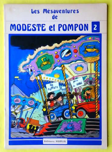 Mésaventures de modeste - bd,