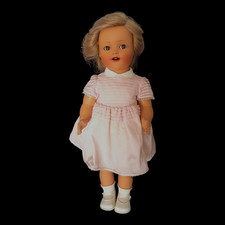 Poupée RAYNAL rhodoïd 48 CMS ancienne corp n° 1  tête marquée C en PARFAIT ETAT