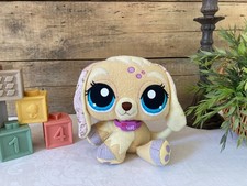 925⚜️ Peluche Doudou Pet Shop Littlest Les Vips Hasbro 2008 Hauteur 18 Cm