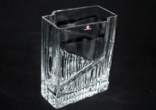 SUPERBE VASE VERRE, SOINTU ORIGINAL DESIGN TAPIO WIRKKALA LITTALA, ART DECO 1960