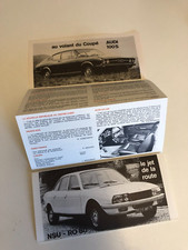 Catalogue BROCHURE publicitaire voiture  AUDI 100S COUPé RO 80   C33