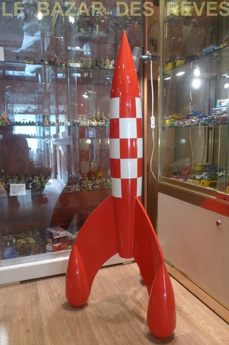 Aroutcheff tintin fusée - aroutcheff.,