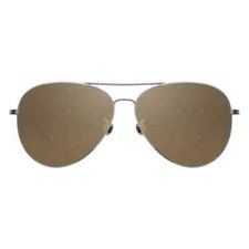Lunettes de soleil Ann Demeulemeester Linda Farrow AD40C4SUN Noir et Bronze