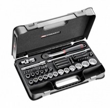 FACOM S.850 Coffret douilles 1/2" 12 pans métriques - 48 pièces