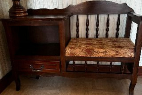 Banquette téléphone