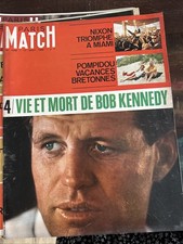 Paris Match n°1006 - Bob Kennedy / La naissance de Port-Grimaud (17 août 1968)