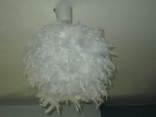 Grande Lampe en plumes