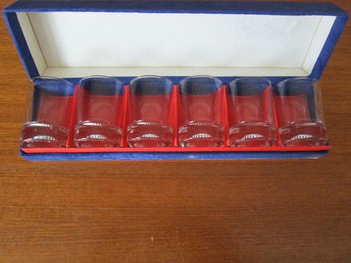 Coffret petits verres - 6, à