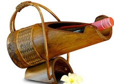 Porte-Bouteilles Bois Bambou