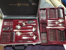 ménagère en métal argenté Solingen 72 pieces