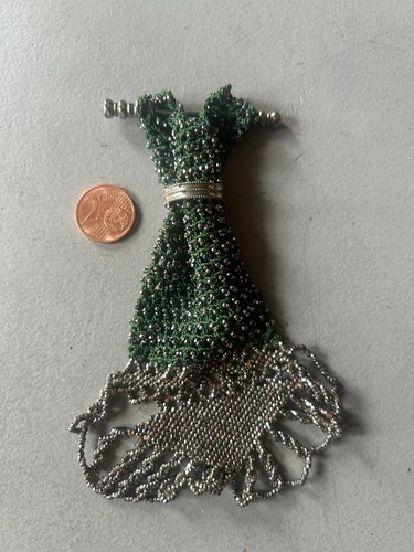 Ancienne bourse perles - ancienne, en