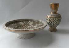 ensemble vase et coupe en