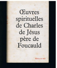 OEUVRES SPIRITUELLES DE CHARLES DE JESUS PERE DE FOUCAULD LIVRE ANCIEN RELIGION
