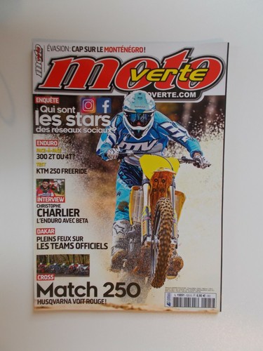 Moto verte 525 ktm 300 - verte,