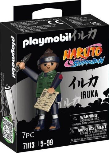 Playmobil naruto 71113 iruka - playmobil,